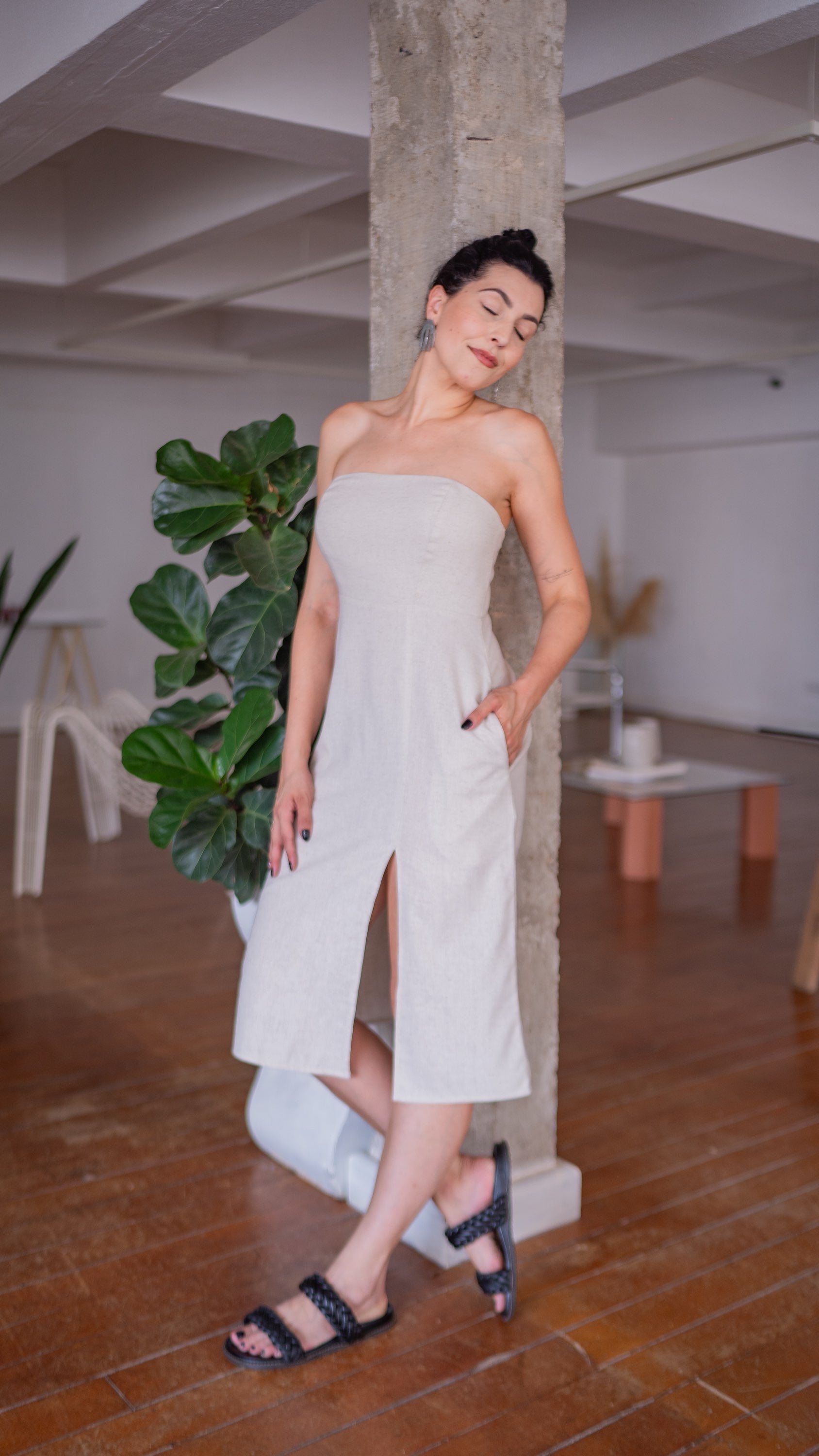 VESTIDO PAULA - versão midi