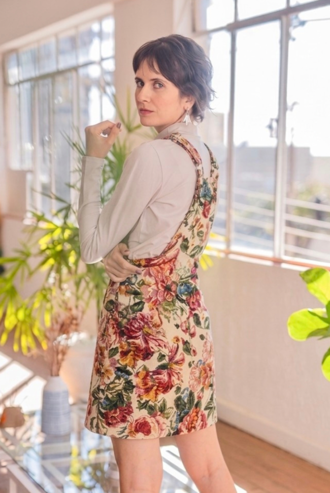 SALOPETE JACQUARD FLORAL