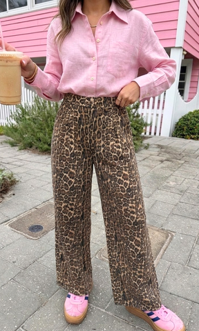 CAMISA LINHO ROSA BEBÊ