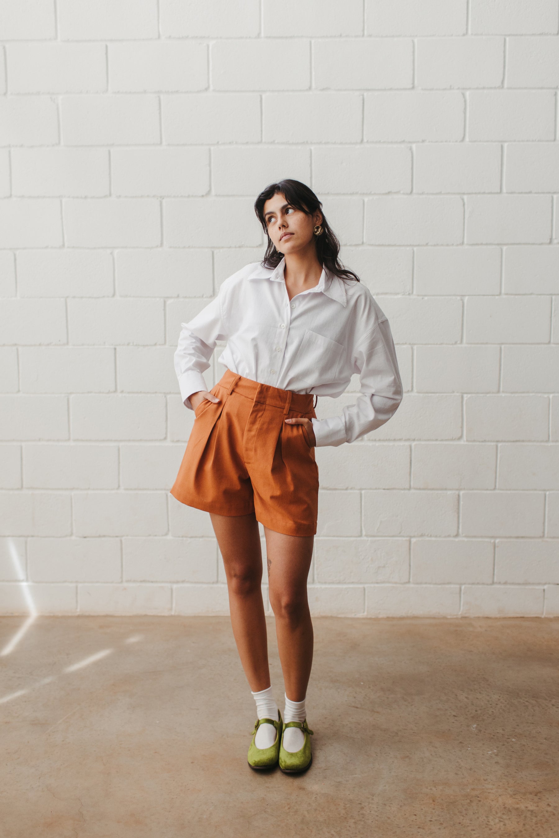 CAMISA BRANCA 100% ALGODÃO