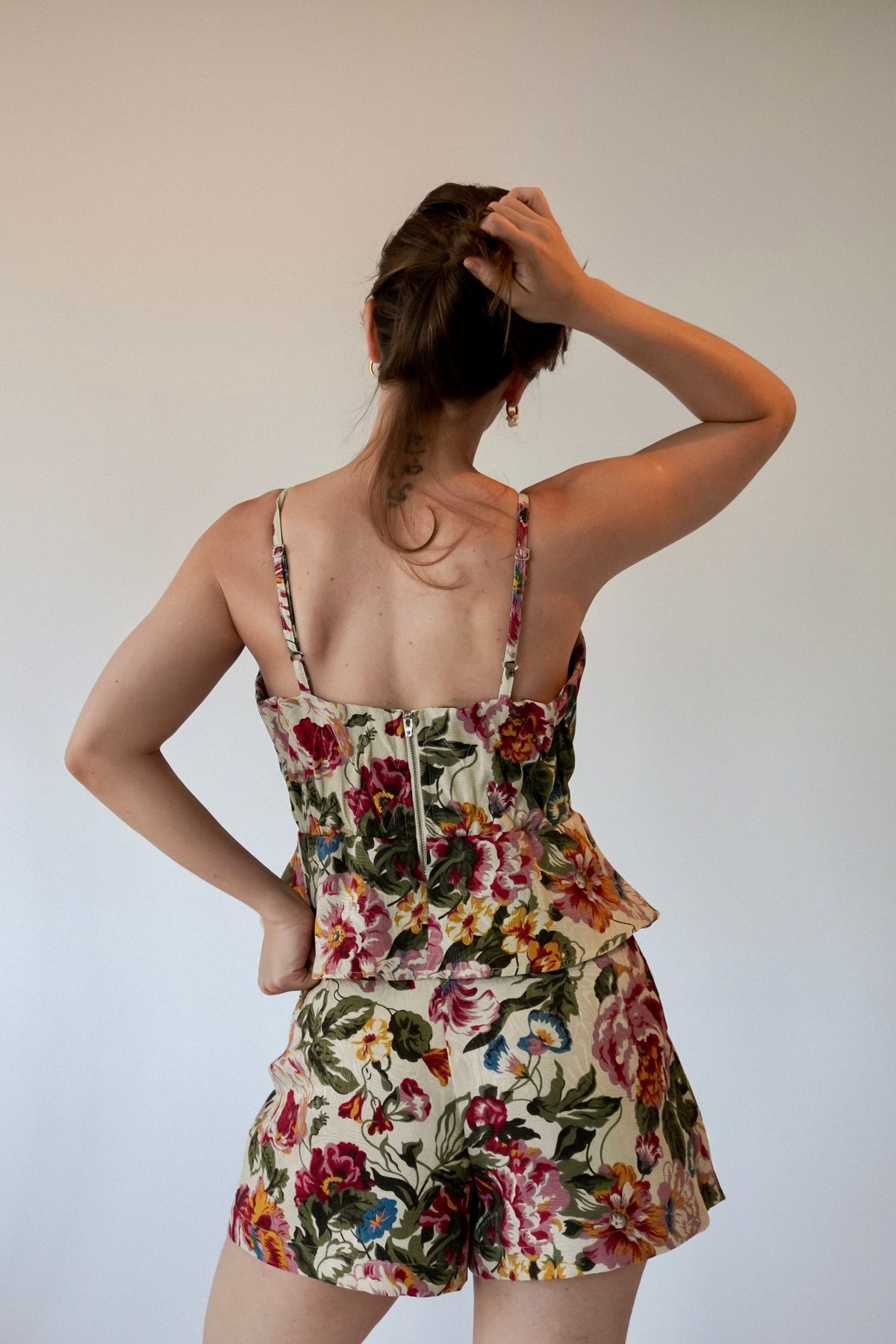 BLUSA PEPLUM FLORAL