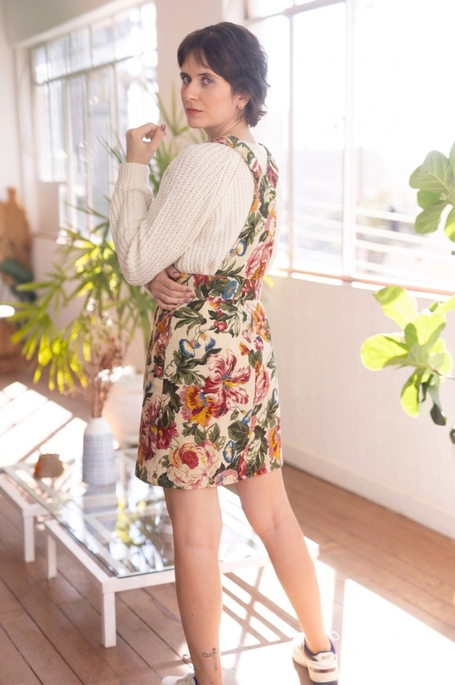 SALOPETE JACQUARD FLORAL