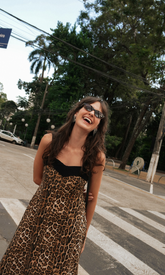 VESTIDO AURORA ONÇA