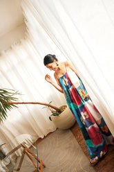 VESTIDO AQUARELA LONGO