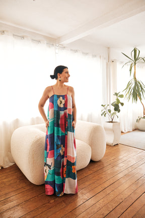 VESTIDO AQUARELA LONGO