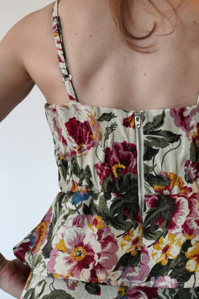 BLUSA PEPLUM FLORAL